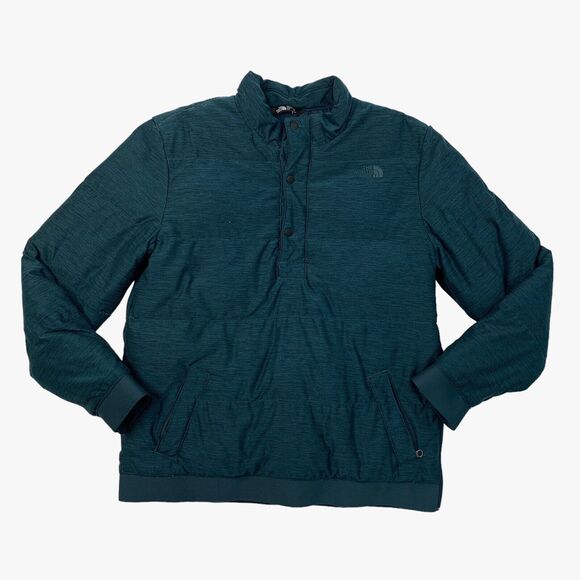 The North Face Jacket Mens S Celestial Puffer Goose Down Nylon Lined Pullover - Picture 1 of 13